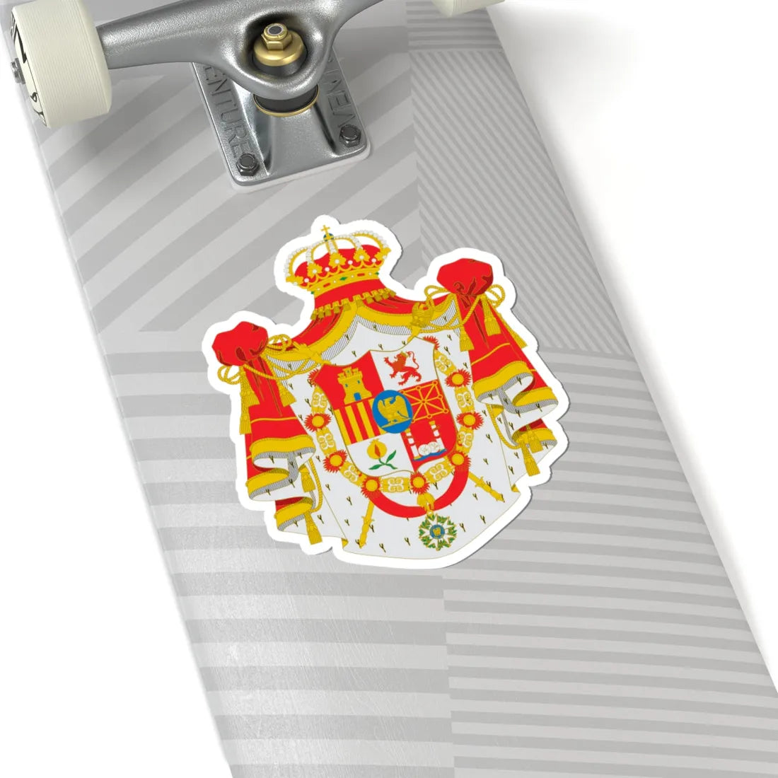 Grandes armas de José I Bonaparte (Spain) (Coat of Arms) STICKER Vinyl Kiss-Cut Decal - The Sticker Space