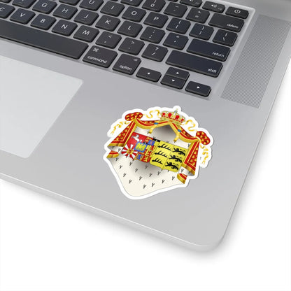 Grandes Armes Catherine de Wurtemberg (Germany) (Coat of Arms) STICKER Vinyl Kiss-Cut Decal - The Sticker Space