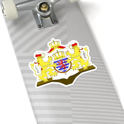 Grandes armes Luxembourg (Luxembourg) (Coat of Arms) STICKER Vinyl Kiss-Cut Decal - The Sticker Space