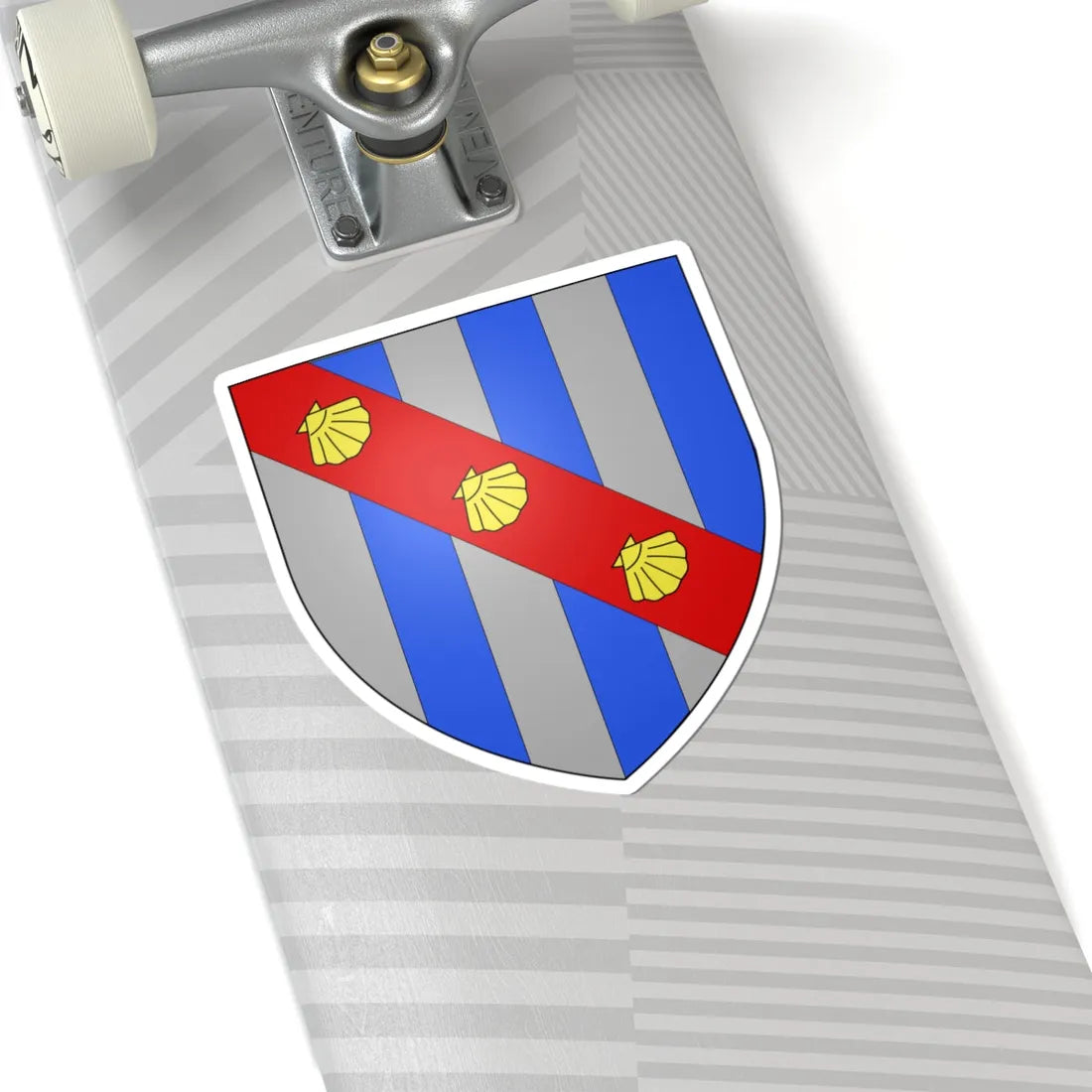 Grandson Arms (Switzerland) (Coat of Arms) STICKER Vinyl Kiss-Cut Decal - The Sticker Space