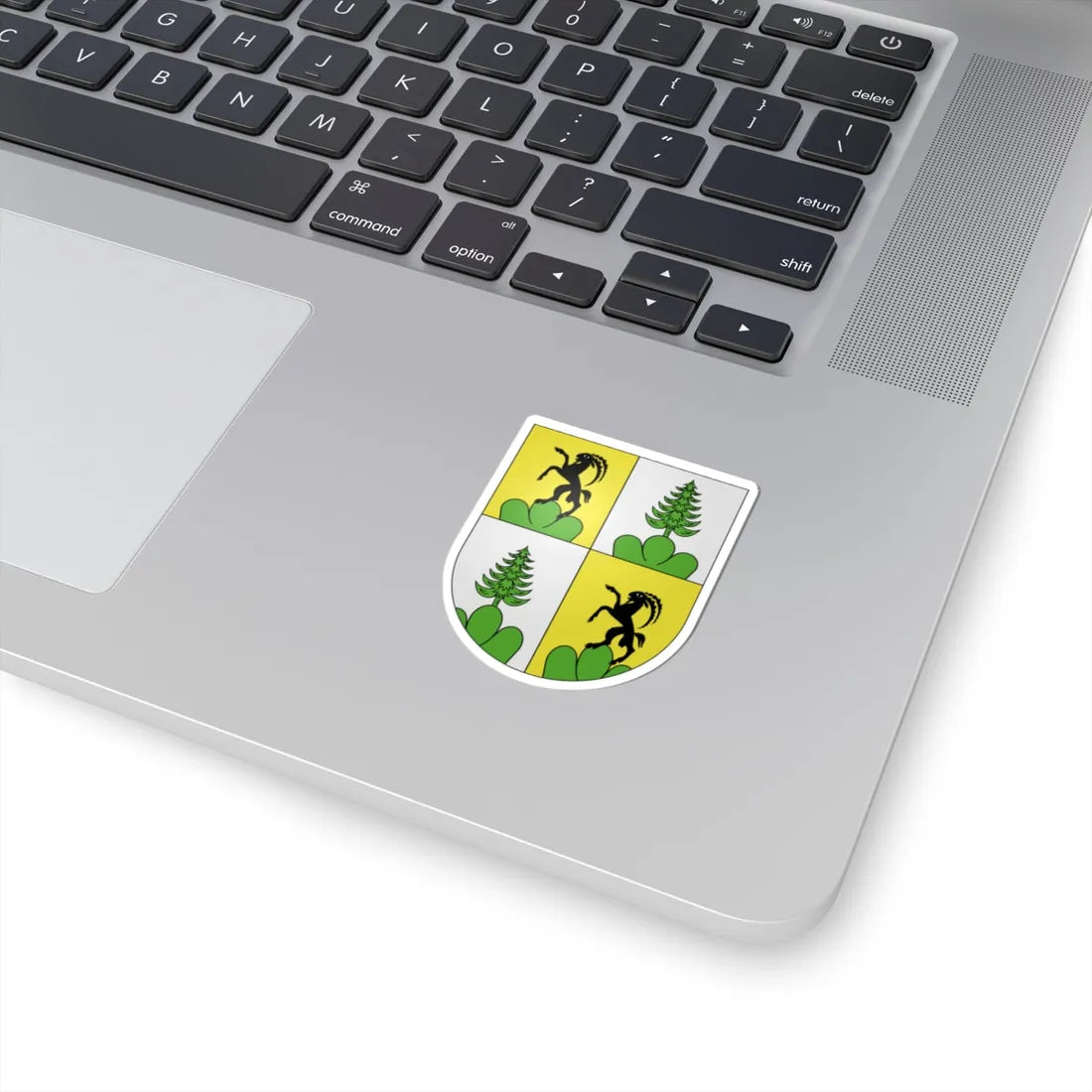 Granges-coat of arms (Switzerland) (Coat of Arms) STICKER Vinyl Kiss-Cut Decal - The Sticker Space