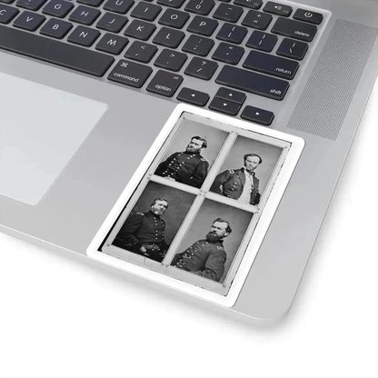 Grant, Sherman, Thomas, and Mcpherson (U.S. Civil War) STICKER Vinyl Kiss-Cut Decal - The Sticker Space