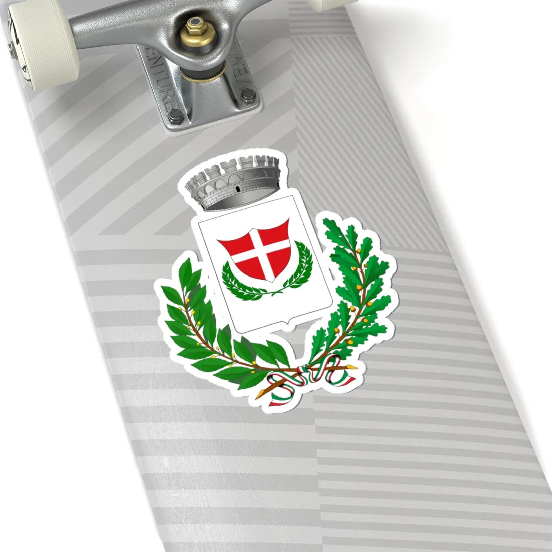 Grantorto-Stemma (Italy) (Coat of Arms) STICKER Vinyl Kiss-Cut Decal - The Sticker Space
