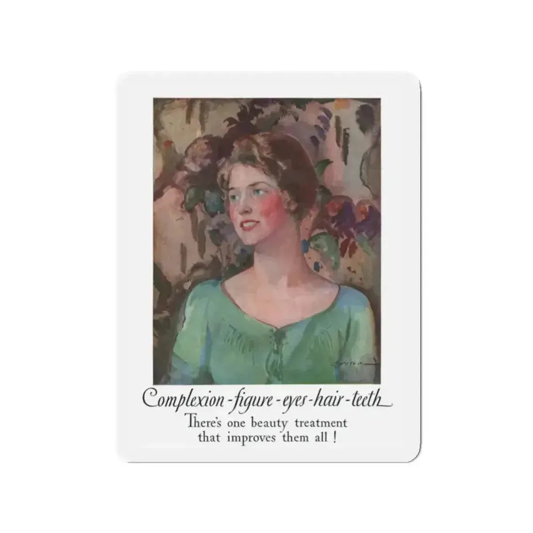 Grape Nuts ad, McCall's magazine, May 1927 (Magazine Illustration) Refrigerator Magnet - The Sticker Space