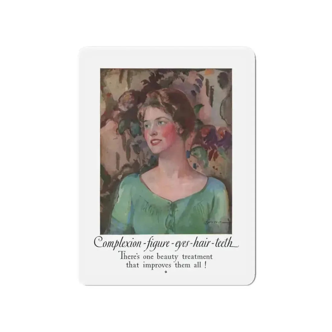 Grape Nuts ad, McCall's magazine, May 1927 (Magazine Illustration) Refrigerator Magnet - The Sticker Space