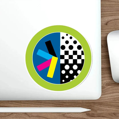Graphic Arts (Boy Scouts Merit Badge) STICKER Vinyl Die-Cut Decal - The Sticker Space