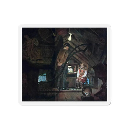 Grasshopper, Redbook, October 1964 (Magazine Illustration) Refrigerator Magnet 4 Inch Die-Cut - The Sticker Space