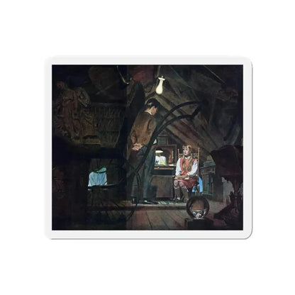 Grasshopper, Redbook, October 1964 (Magazine Illustration) Refrigerator Magnet 5 Inch Die-Cut - The Sticker Space