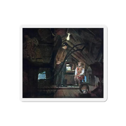 Grasshopper, Redbook, October 1964 (Magazine Illustration) Refrigerator Magnet - The Sticker Space