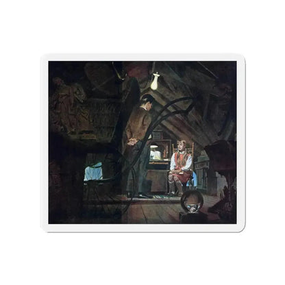 Grasshopper, Redbook, October 1964 (Magazine Illustration) Refrigerator Magnet - The Sticker Space