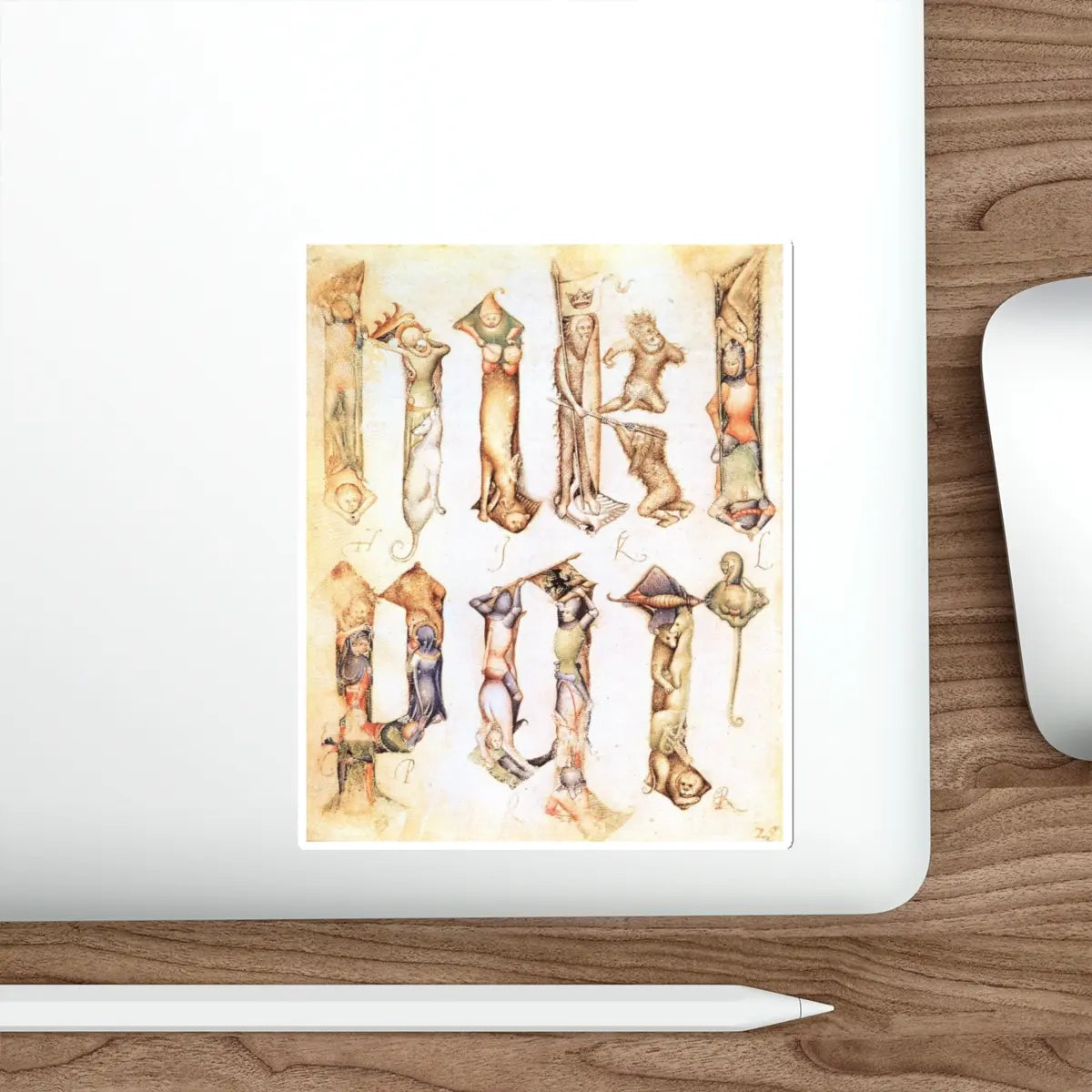 SKU:13212051865804122356 Sticker types:White Shape:Die-Cut Sizes:5" × 5"