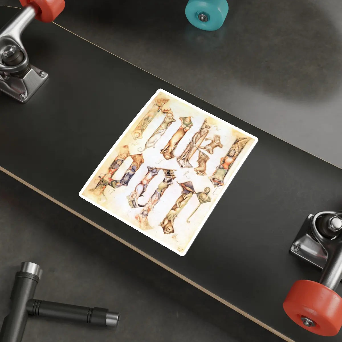 SKU:30060422069547714514 Sticker types:White Shape:Die-Cut Sizes:6" × 6"