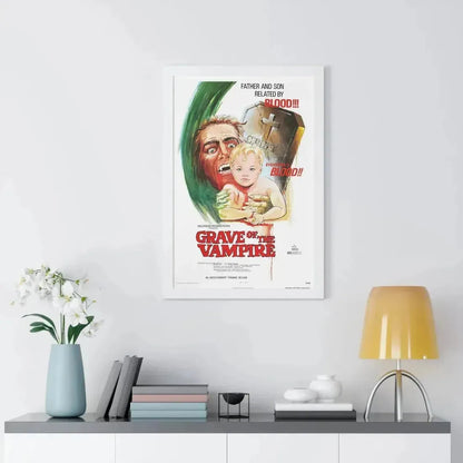 GRAVE OF THE VAMPIRE 1972 - Framed Movie Poster - The Sticker Space