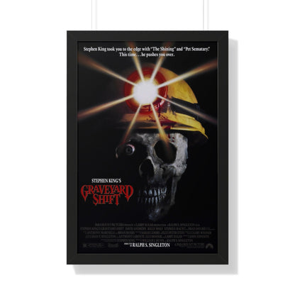 GRAVEYARD SHIFT 1990 - Framed Movie Poster-20" x 30"-The Sticker Space