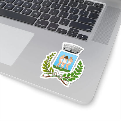Grazzanise-Stemma (Italy) (Coat of Arms) STICKER Vinyl Kiss-Cut Decal - The Sticker Space