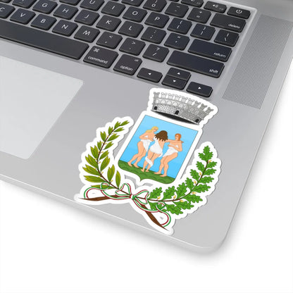 Grazzanise-Stemma (Italy) (Coat of Arms) STICKER Vinyl Kiss-Cut Decal - The Sticker Space