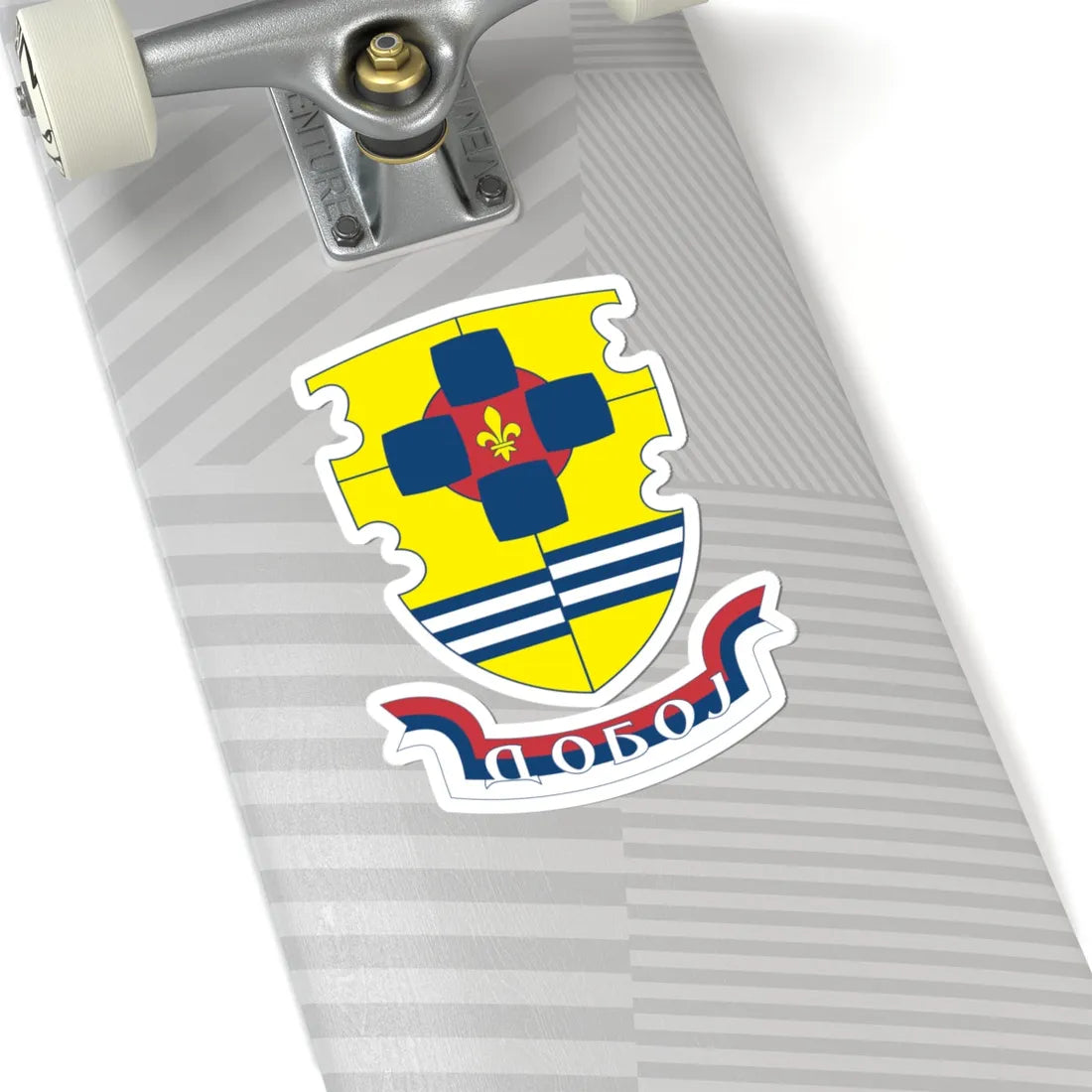 Grb Doboja (Bosnia and Herzegovina) (Coat of Arms) STICKER Vinyl Kiss-Cut Decal - The Sticker Space