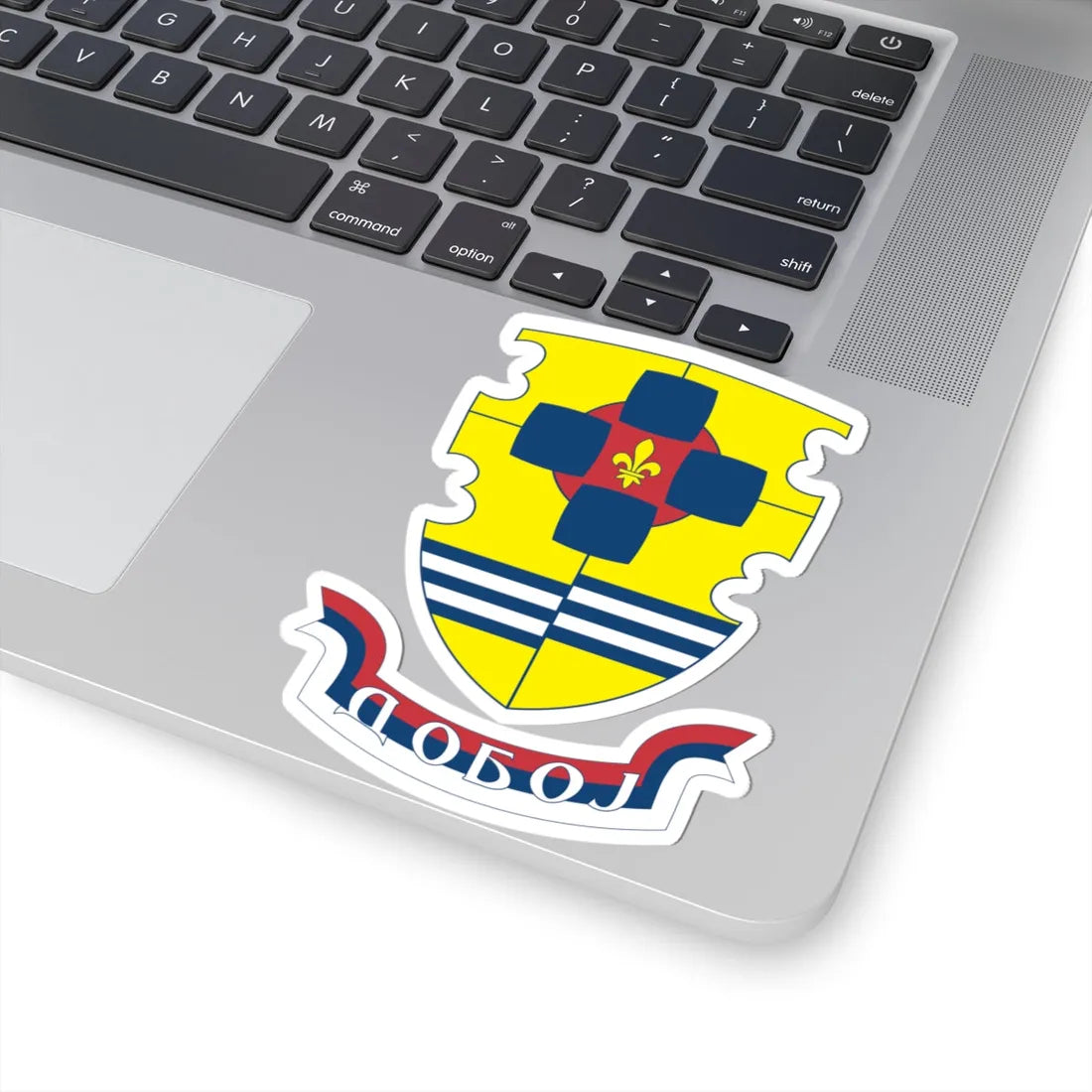 Grb Doboja (Bosnia and Herzegovina) (Coat of Arms) STICKER Vinyl Kiss-Cut Decal - The Sticker Space