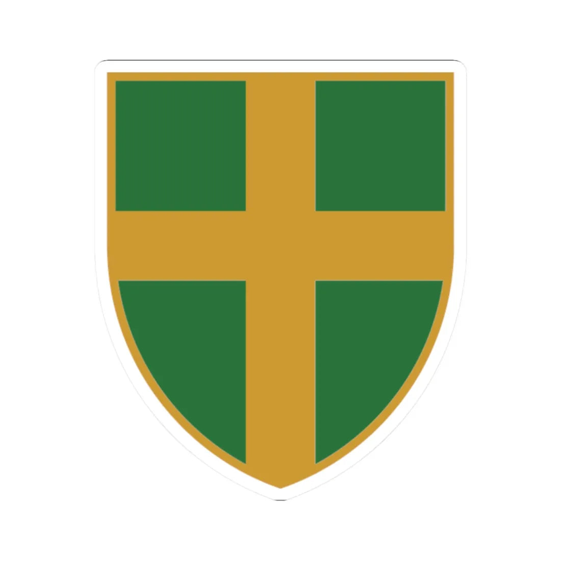 Grb Pule zelena i zlatna boja (Croatia) (Coat of Arms) STICKER Vinyl Kiss-Cut Decal 2 Inch White - The Sticker Space