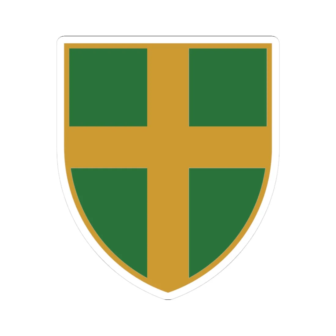 Grb Pule zelena i zlatna boja (Croatia) (Coat of Arms) STICKER Vinyl Kiss-Cut Decal 3 Inch White - The Sticker Space