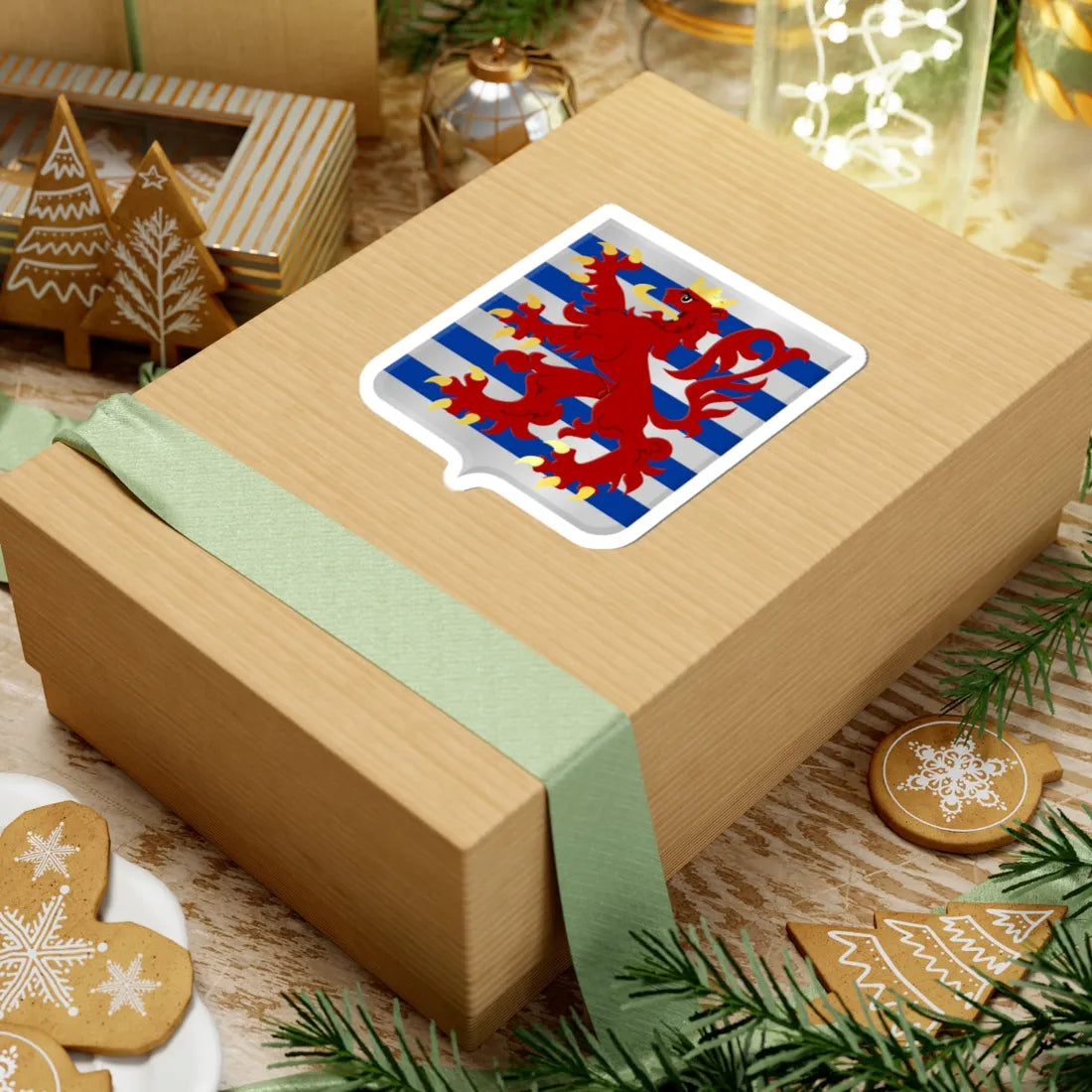 Grâce-Hollogne wapen (Belgium) (Coat of Arms) STICKER Vinyl Kiss-Cut Decal - The Sticker Space