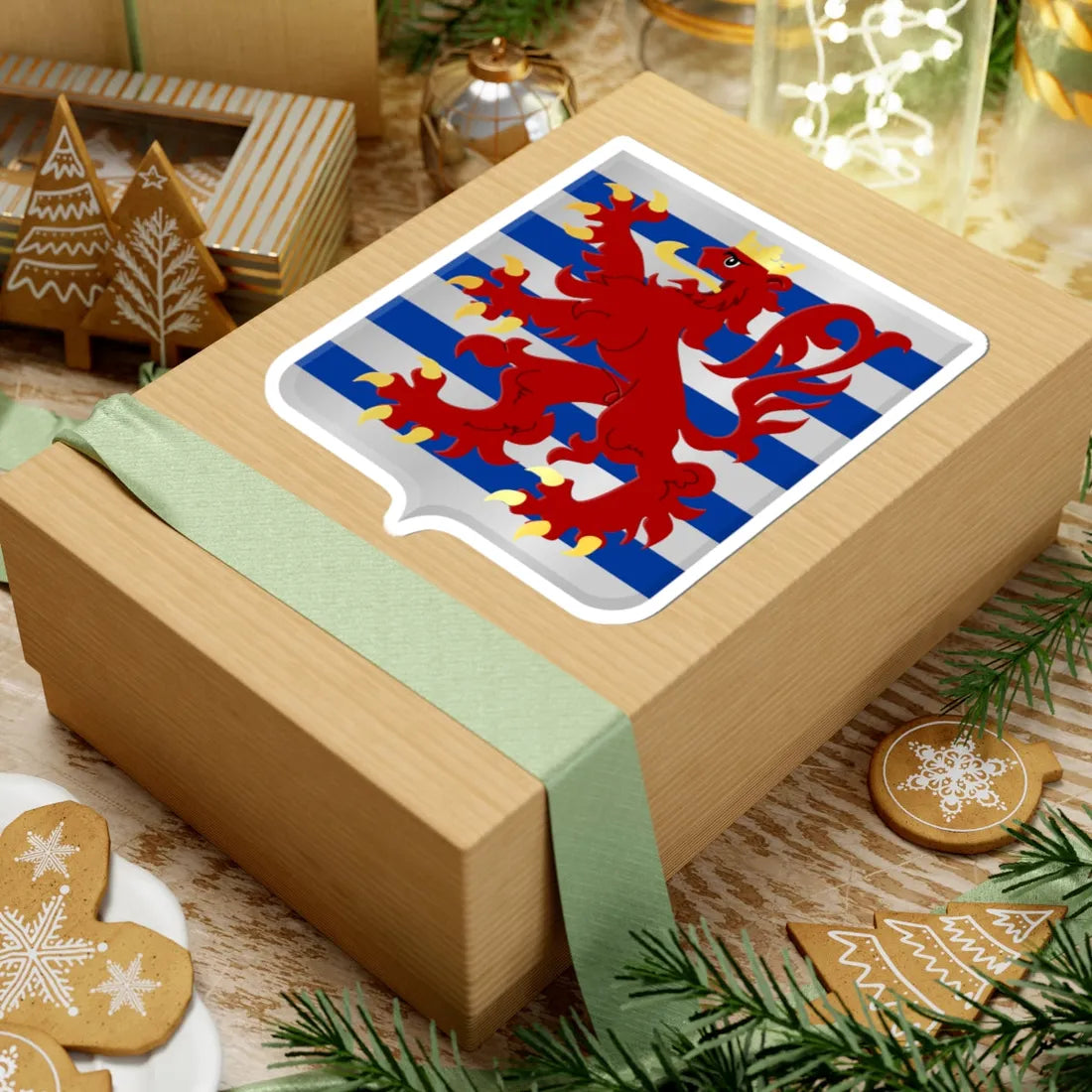 Grâce-Hollogne wapen (Belgium) (Coat of Arms) STICKER Vinyl Kiss-Cut Decal - The Sticker Space