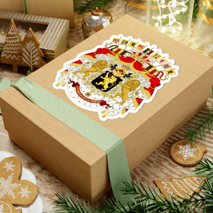 Great coat of arms of Belgium - STICKER Vinyl Kiss-Cut Decal - The Sticker Space