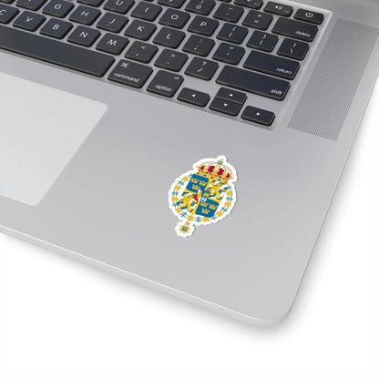 Great coat of arms of Sweden 3 - STICKER Vinyl Kiss-Cut Decal - The Sticker Space