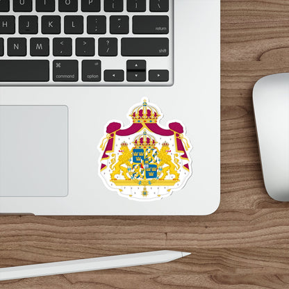 Great coat of arms of Sweden STICKER Vinyl Die-Cut Decal-The Sticker Space