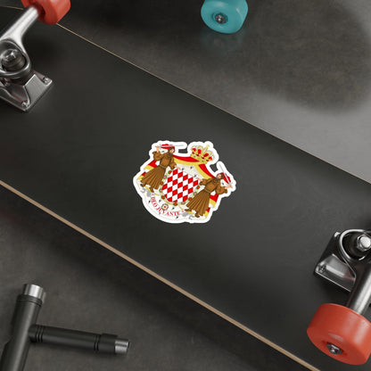 Great coat of arms of the house of Grimaldi STICKER Vinyl Die-Cut Decal-The Sticker Space