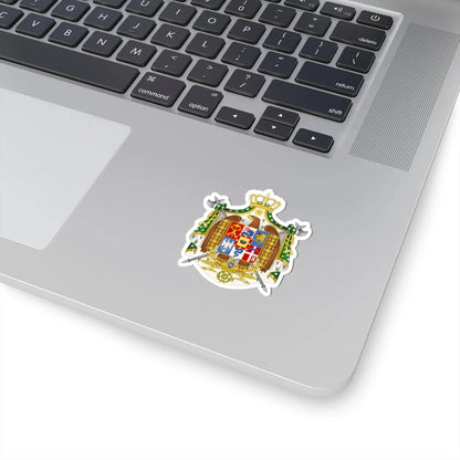 Great Coat of Arms of the Kingdom of Italy 1805-1814 (Italy) (Coat of Arms) STICKER Vinyl Kiss-Cut Decal - The Sticker Space