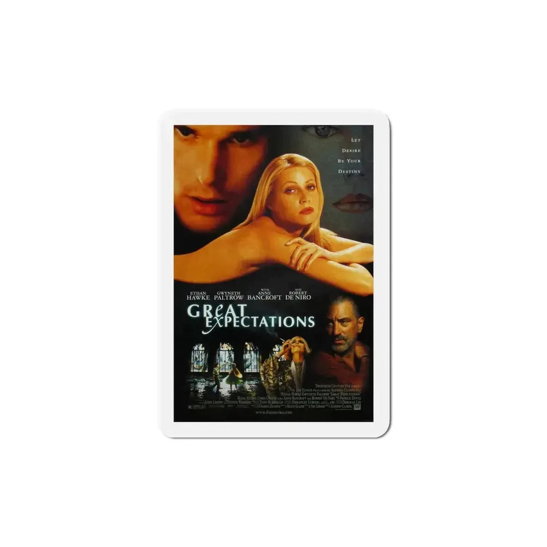 Great Expectations 1998 Movie Poster Refrigerator Magnet 6 Inch - The Sticker Space
