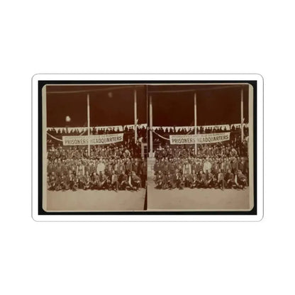 Great Group of Ex-Union Prisoners (U.S. Civil War) STICKER Vinyl Kiss-Cut Decal 2 Inch White - The Sticker Space
