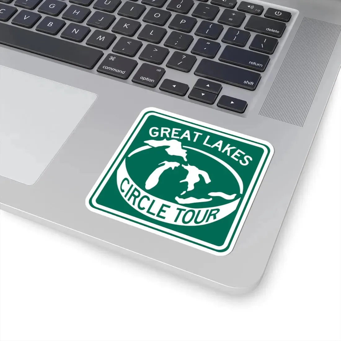 Great Lakes Circle Tour (Ohio) (Road Sign) STICKER Vinyl Kiss-Cut Decal - The Sticker Space