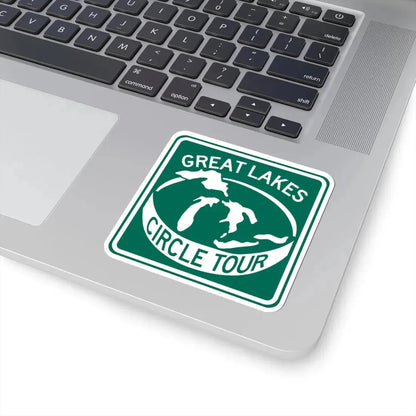 Great Lakes Circle Tour (Ohio) (Road Sign) STICKER Vinyl Kiss-Cut Decal - The Sticker Space