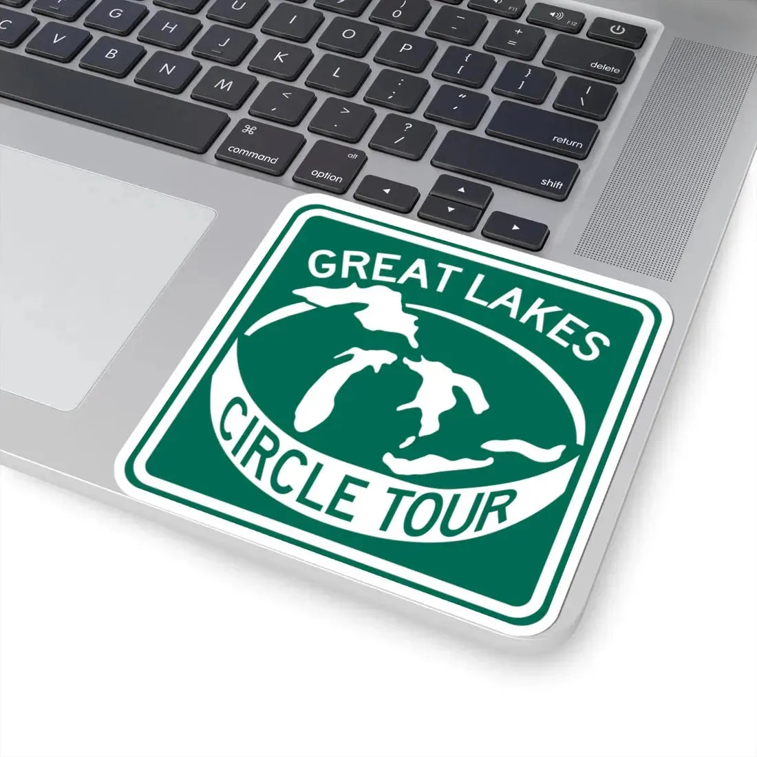 Great Lakes Circle Tour (Ohio) (Road Sign) STICKER Vinyl Kiss-Cut Decal - The Sticker Space