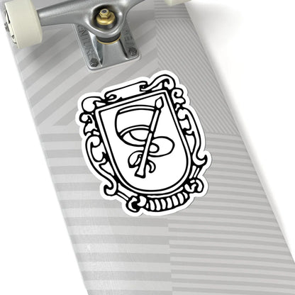 Great Lithuanian seal of John III Sobieski - COA 8 (Lithuania) (Coat of Arms) STICKER Vinyl Kiss-Cut Decal - The Sticker Space