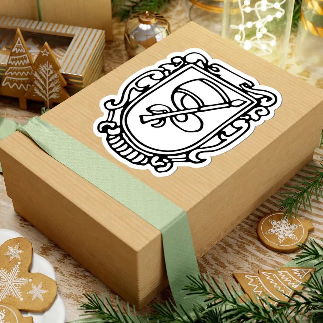 Great Lithuanian seal of John III Sobieski - COA 8 (Lithuania) (Coat of Arms) STICKER Vinyl Kiss-Cut Decal - The Sticker Space