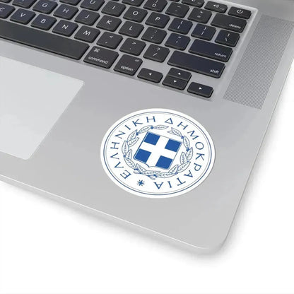Great Seal of the State (Greece) - STICKER Vinyl Kiss-Cut Decal - The Sticker Space