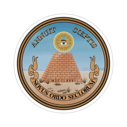 Great Seal of the United States STICKER Vinyl Die-Cut Decal 2 Inch - The Sticker Space