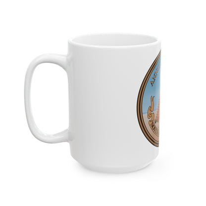 Great Seal of the United States - White Coffee Mug-The Sticker Space