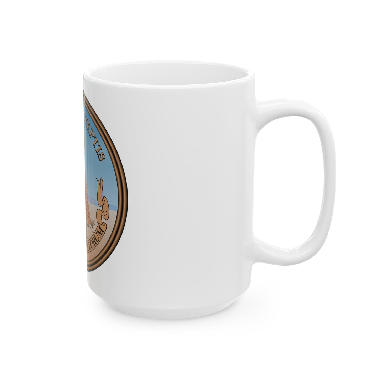 Great Seal of the United States - White Coffee Mug-The Sticker Space