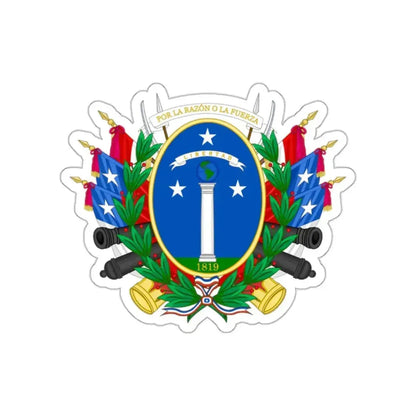 Greater Coat of Arms of Chile (1819-1834) STICKER Vinyl Die-Cut Decal - The Sticker Space
