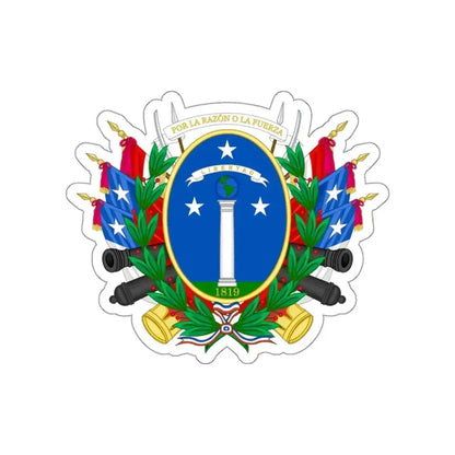 Greater Coat of Arms of Chile (1819-1834) STICKER Vinyl Die-Cut Decal - The Sticker Space