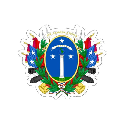 Greater Coat of Arms of Chile (1819-1834) STICKER Vinyl Die-Cut Decal - The Sticker Space