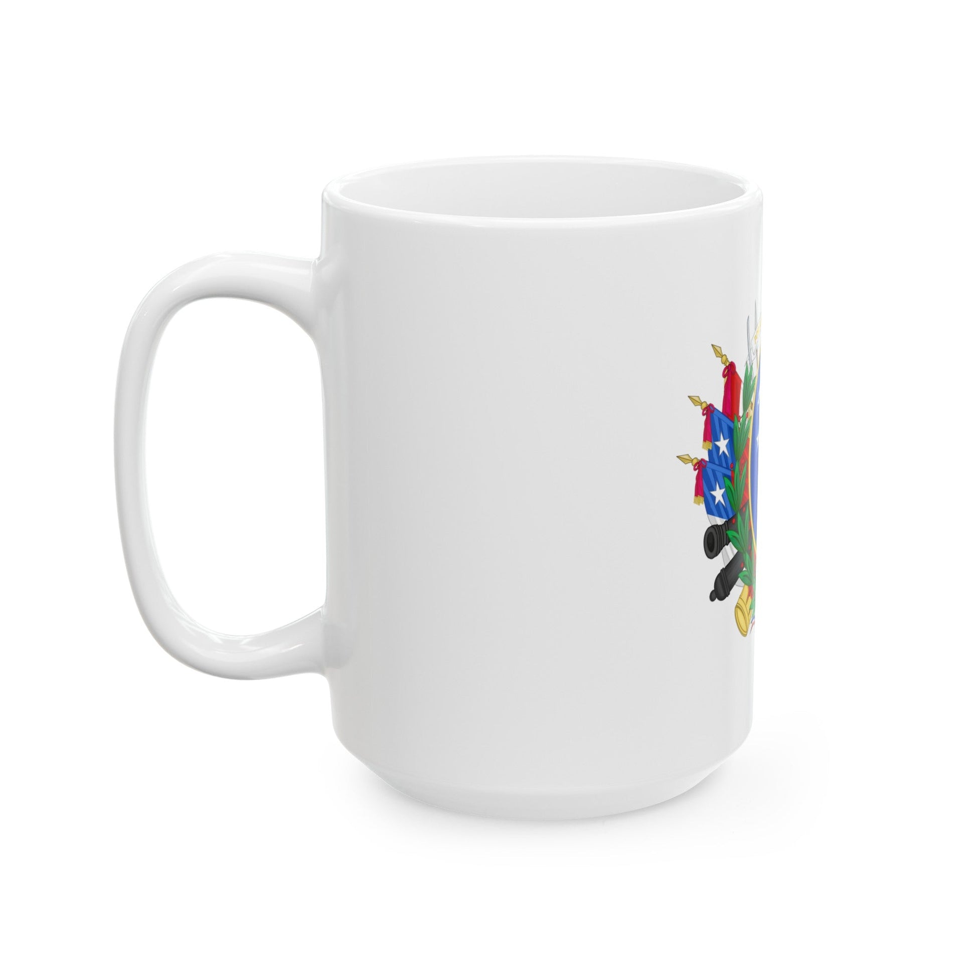 Greater Coat of Arms of Chile (1819-1834) - White Coffee Mug-The Sticker Space