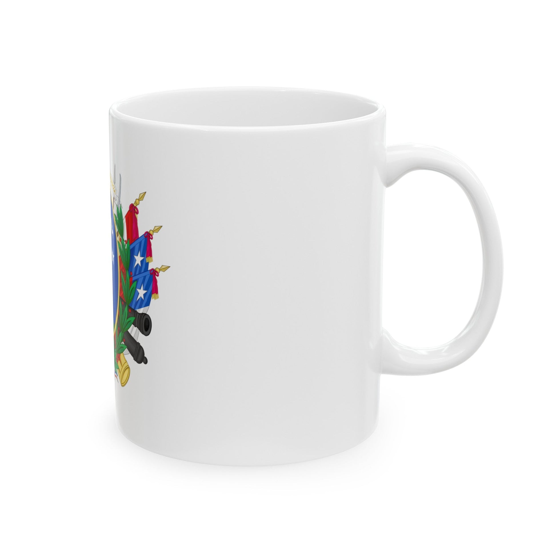 Greater Coat of Arms of Chile (1819-1834) - White Coffee Mug-The Sticker Space