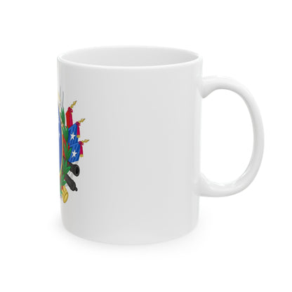 Greater Coat of Arms of Chile (1819-1834) - White Coffee Mug-The Sticker Space