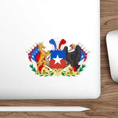 Greater Coat of Arms of Chile (1834-1920) STICKER Vinyl Die-Cut Decal-The Sticker Space