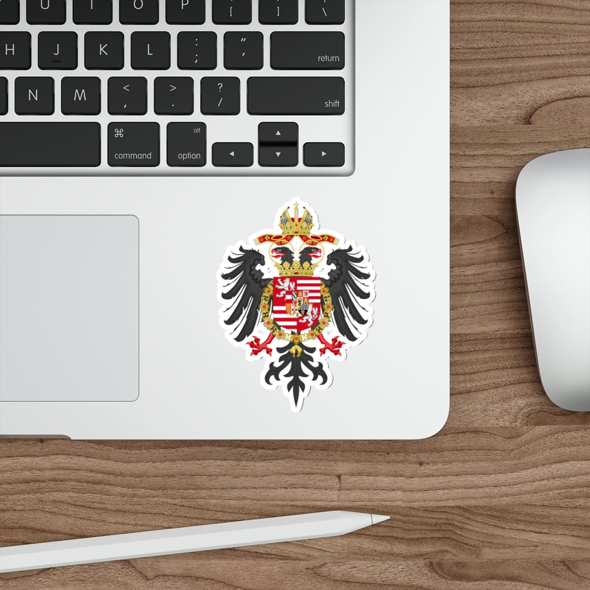 Greater Coat of Arms of Ferdinand I, Holy Roman Emperor STICKER Vinyl Die-Cut Decal-The Sticker Space